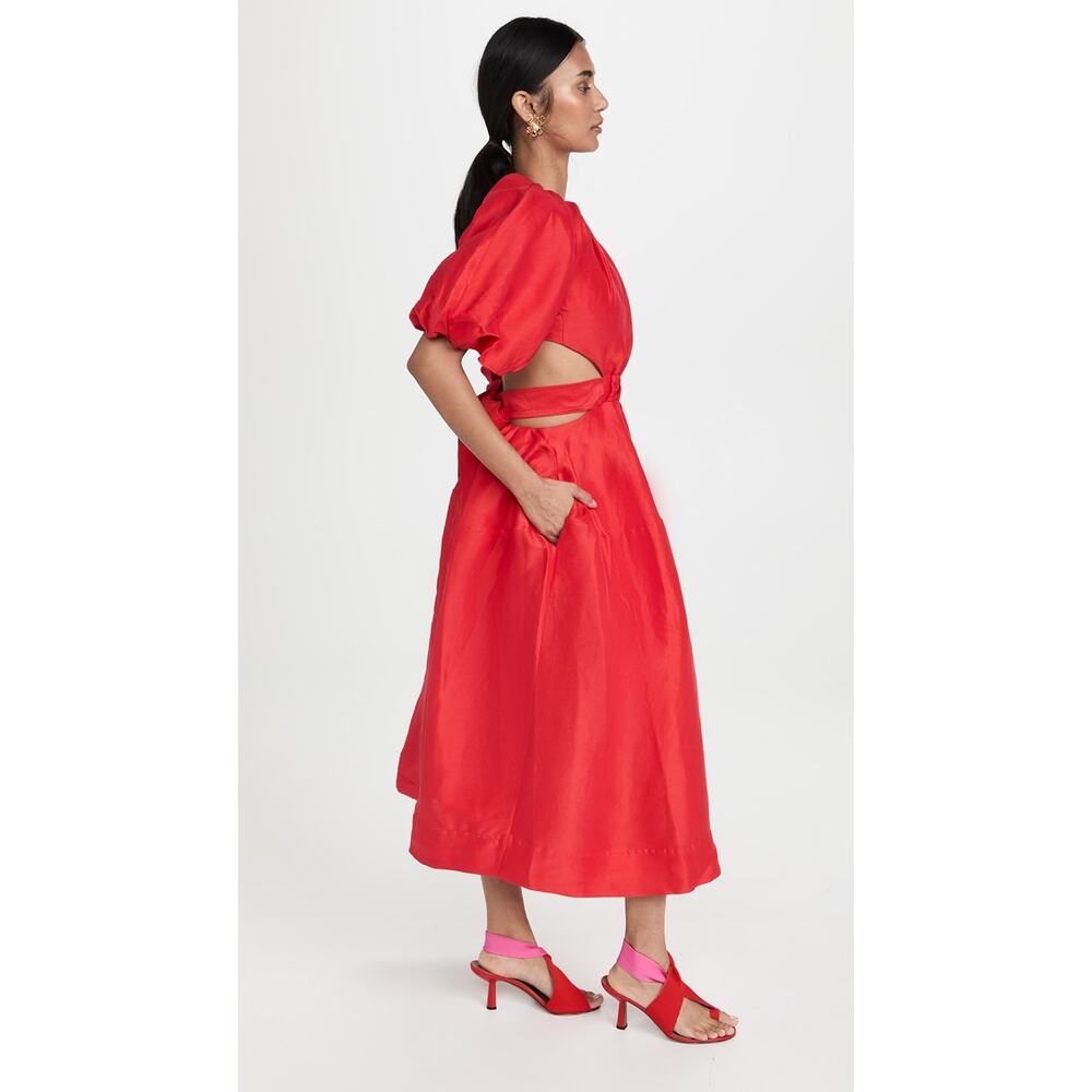 Aje. Mimosa Cutout Midi Dress - Picture 3 of 13